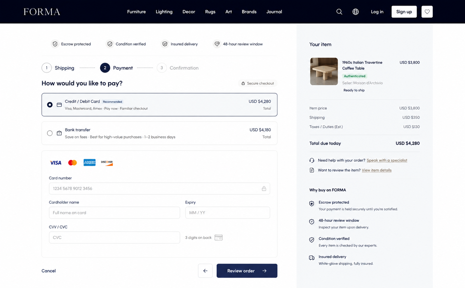 Marketplace project preview 3